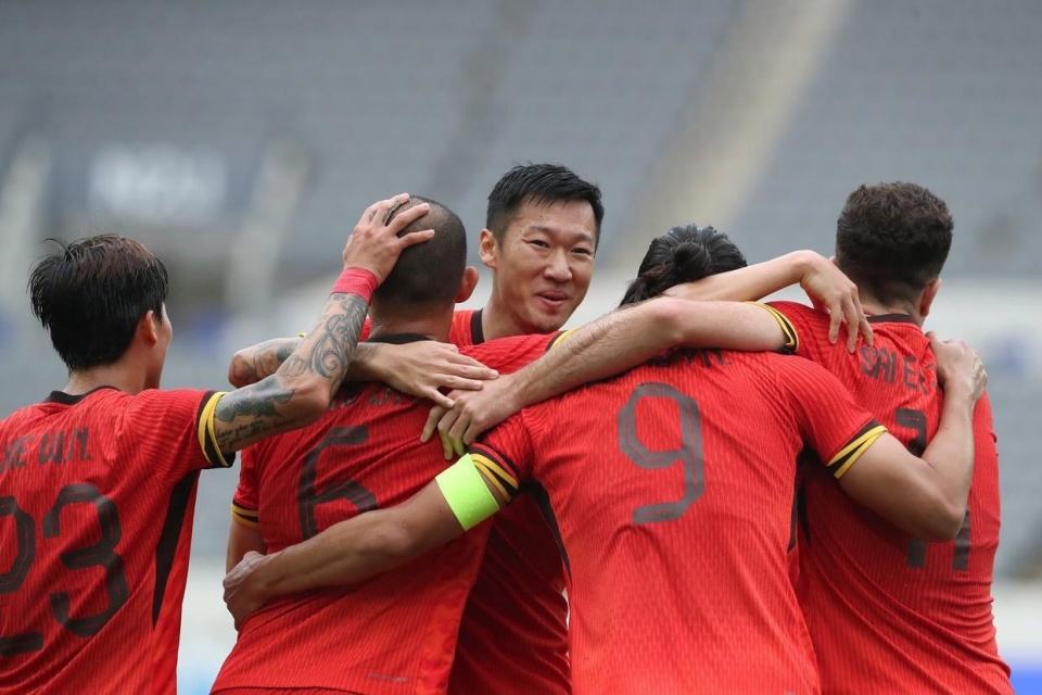 中国队决心登顶国际足球赛事,备战夺冠 中国队决心登顶国际足球赛事,备战夺冠