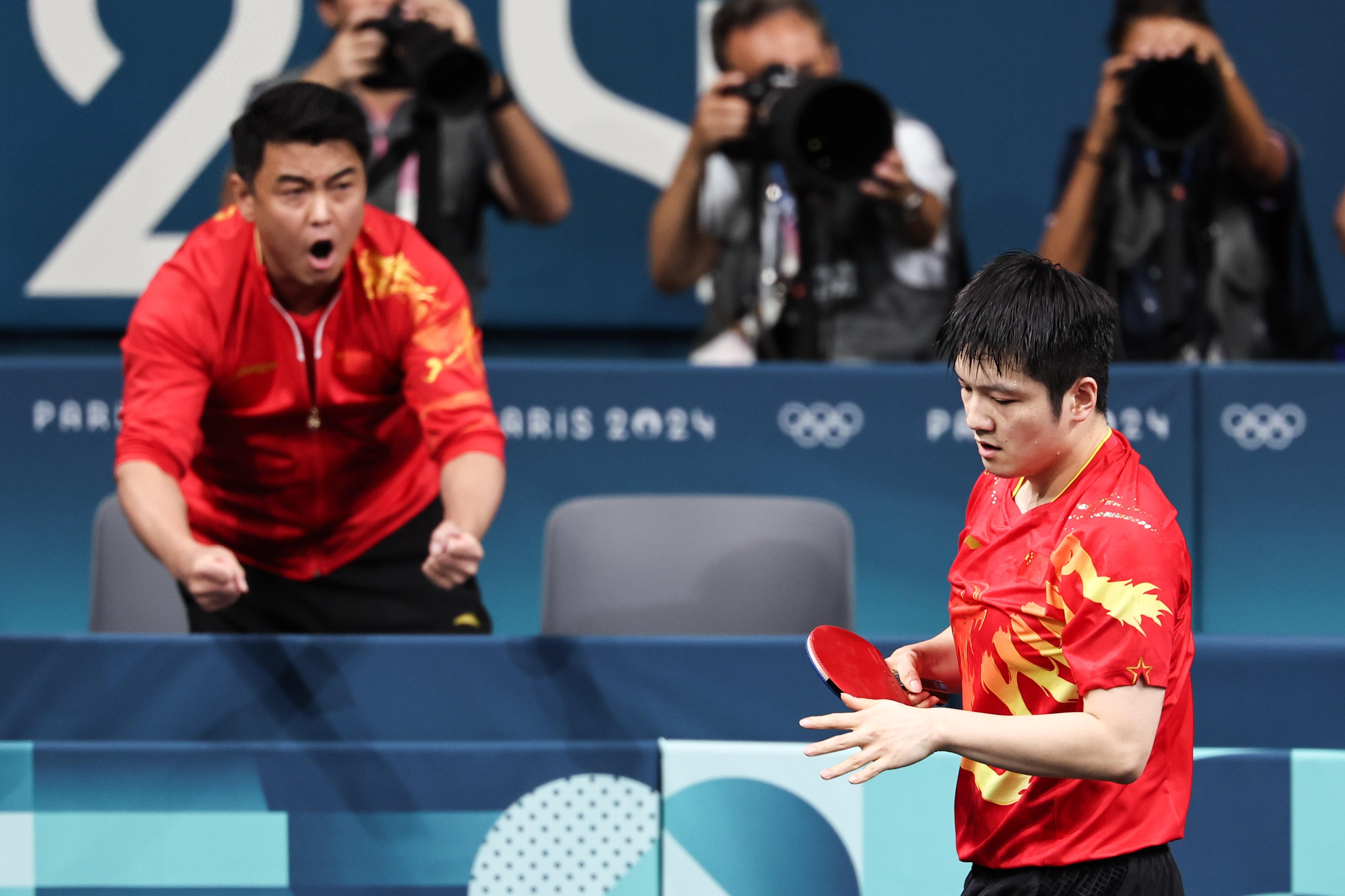 关于法国队险胜葡萄牙队，樊振东状态火热的信息